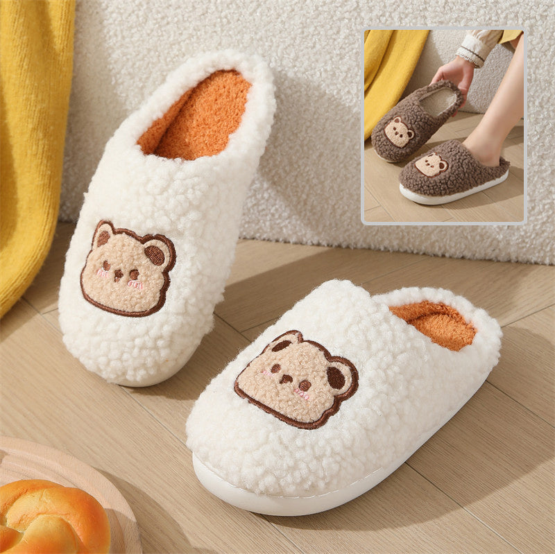 Cute Cartoon Bear Slippers