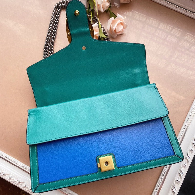 ESMEE - Dionysus Shoulder Bag Blue/Green