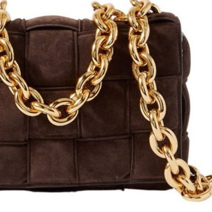 ESMEE - Chain Cassette Bag Dark Brown