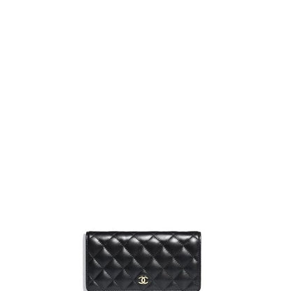 ESMEE - CC Bifold Long Wallet Black