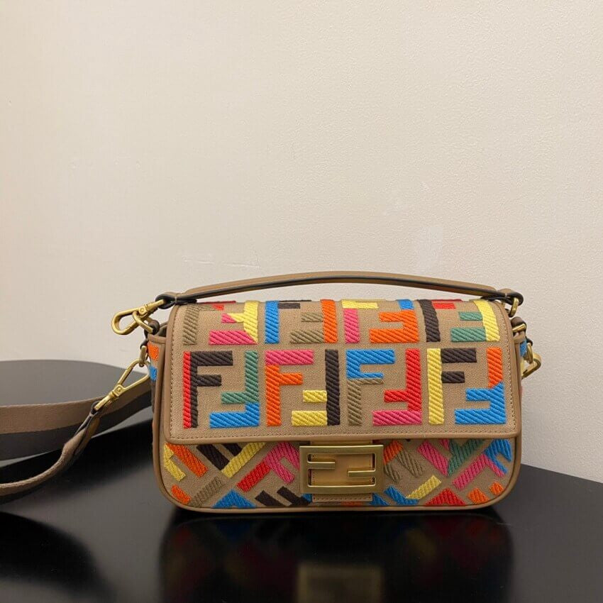 ESMEE Multicolor FF Canvas Bag - FND 799