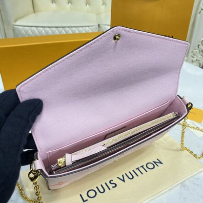 ESMEE Light Pink Pochette Bag - LUV 562