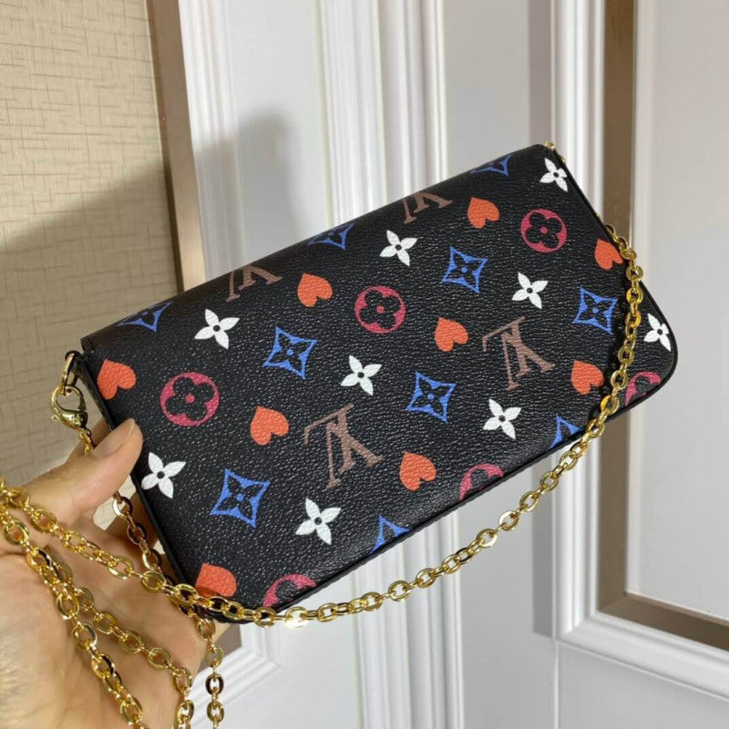 ESMEE Multicolor Pochette Bag Black - LUV 571