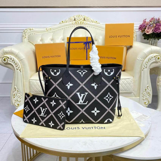 ESMEE Neverfull Bag Black - LUV 498