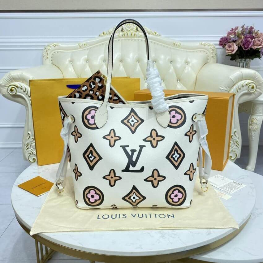 ESMEE Neverfull Bag in Cream - LUV 512