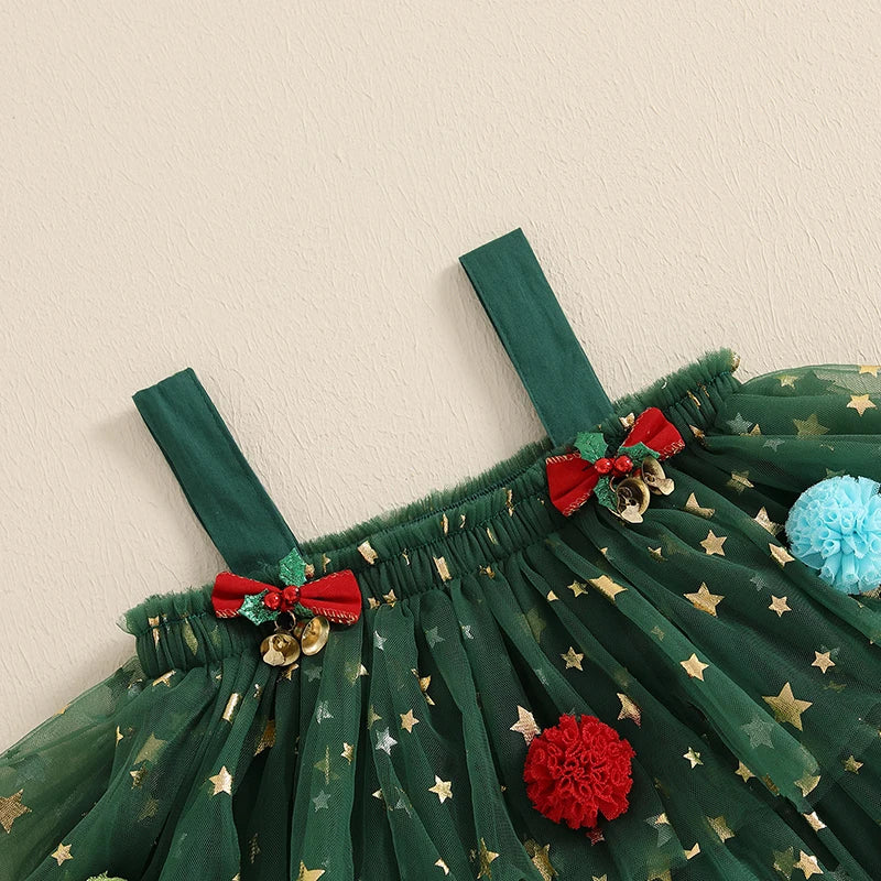 Little Girls Christmas Dress