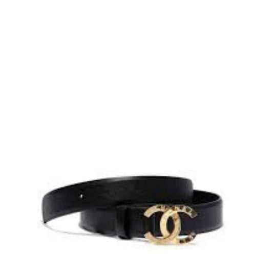 ESMEE - Design Leather CC Belt Black