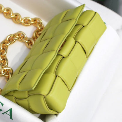 ESMEE - Cassette Shoulder Chain Bag Lime