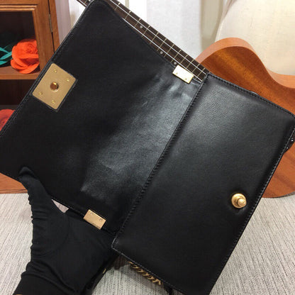 ESMEE - Boy Shoulder Bag Gold-Color Hardware