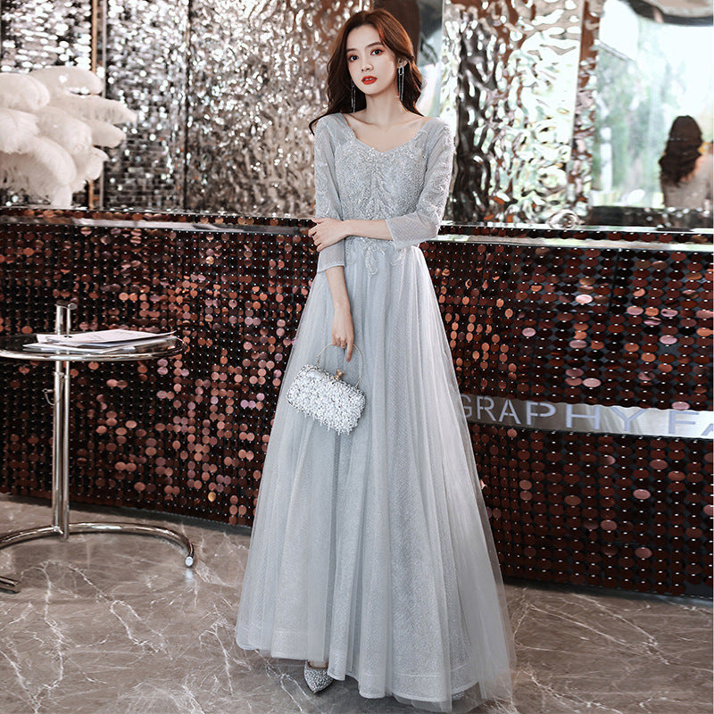 Banquet Temperament Elegant Evening Dress