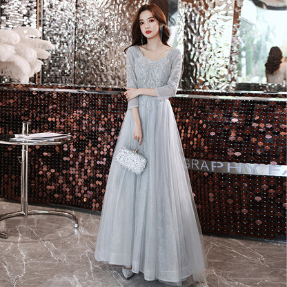 Banquet Temperament Elegant Evening Dress