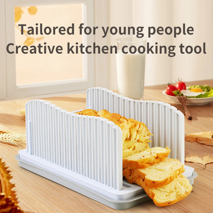 Adjustable Multifunctional Foldable Bread Slicer