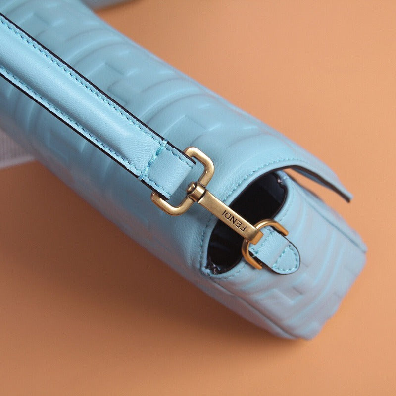 ESMEE - Baguette Nappa Shoulder Bag Sky Blue