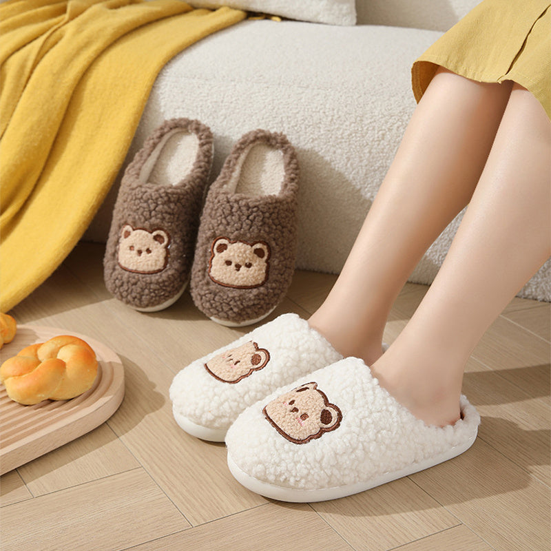 Cute Cartoon Bear Slippers