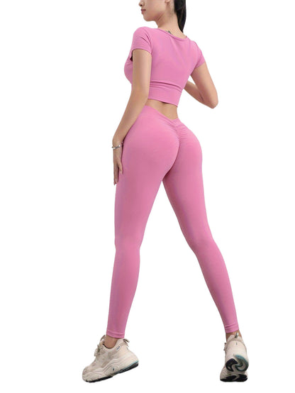 High-Waist Scrunch Butt Yoga Pants