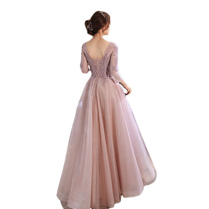 Banquet Temperament Elegant Evening Dress