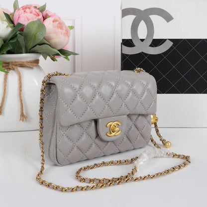 ESMEE - Classic Mini Flap Bag Grey