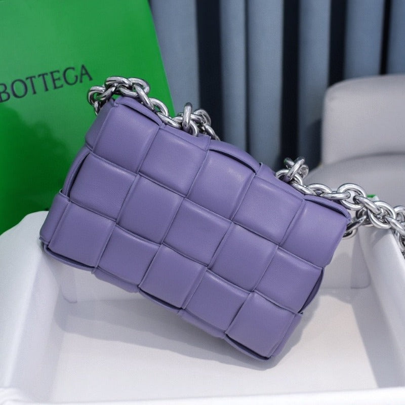 ESMEE - Cassette Shoulder Chain Bag Lilac