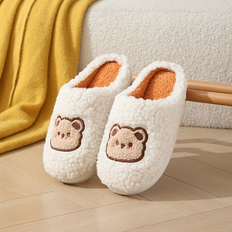 Cute Cartoon Bear Slippers