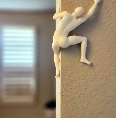 Climber Sculpture Wall Decor