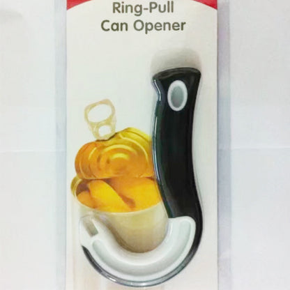 Easy Pull Hook-Shaped Can Opener