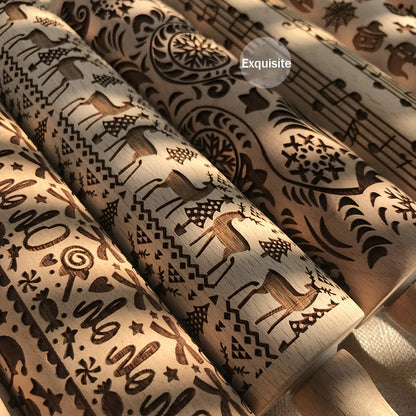 Christmas Rolling Pin