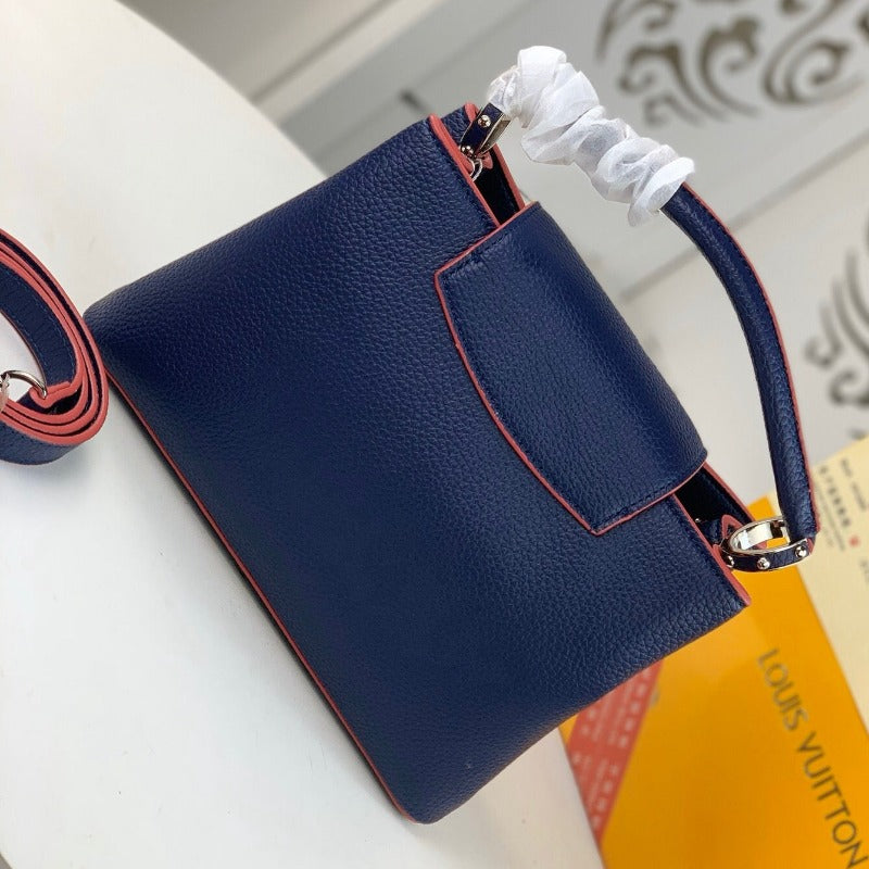 ESMEE - Capucines Mini Handbag Dark Blue