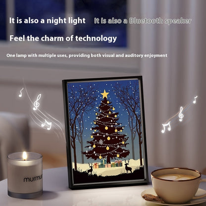 Luminous Christmas Tree Bluetooth Speaker