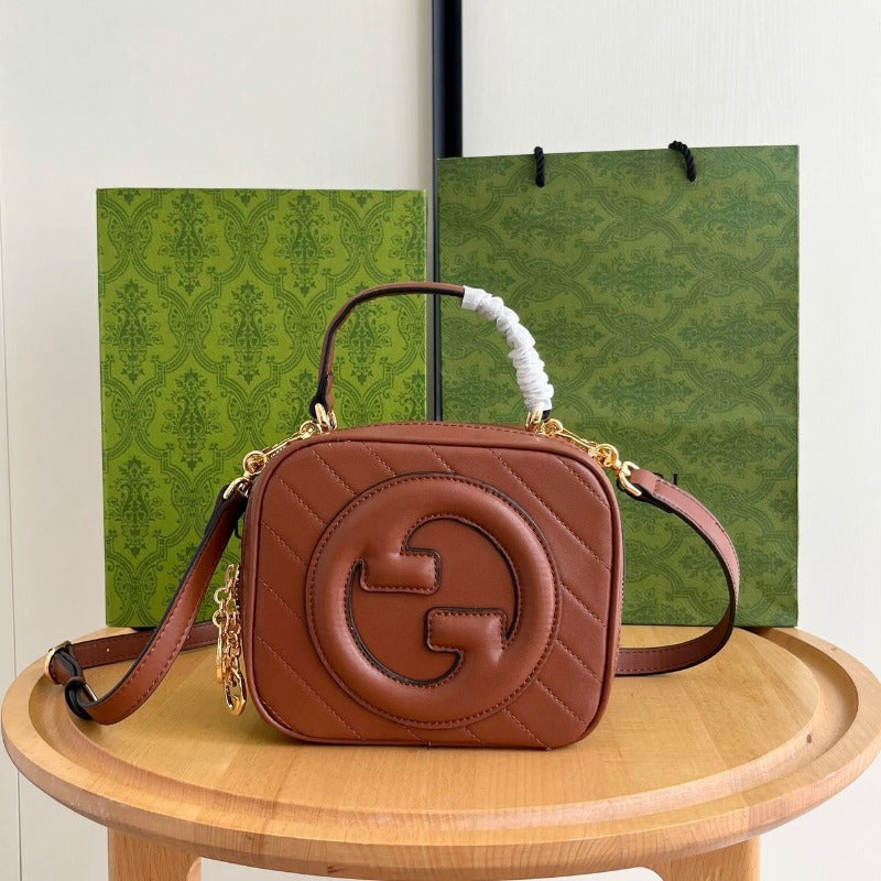 ESMEE - Blondie Top Handle Bag Brown