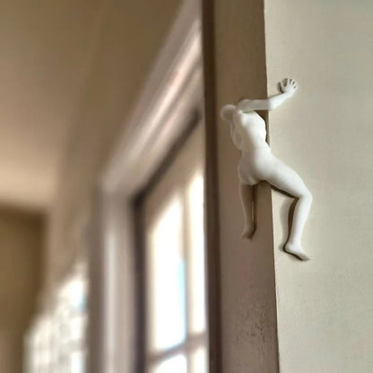 Climber Sculpture Wall Decor