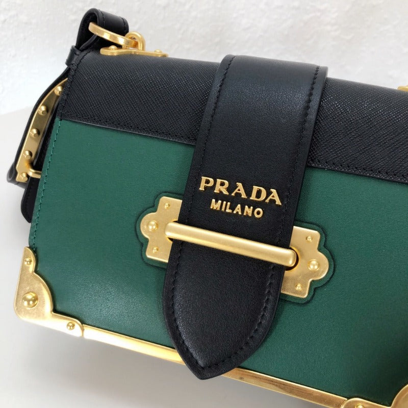 ESMEE - Cahier Leather Bag Green