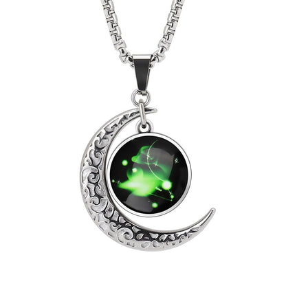 Zodiac Glow-in-the-Dark Pendant