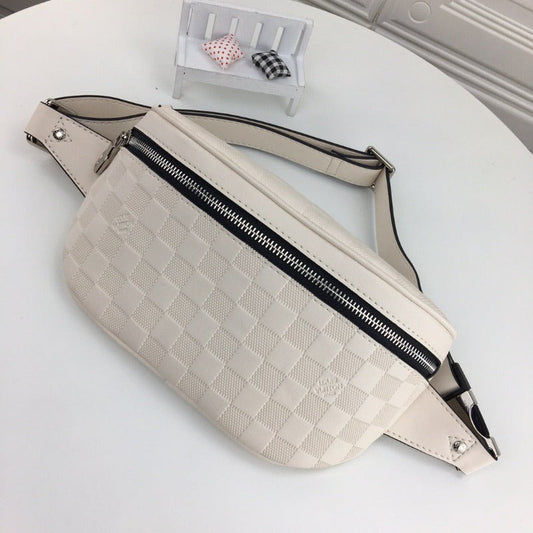 ESMEE - Campus Bumbag Damier Infini White