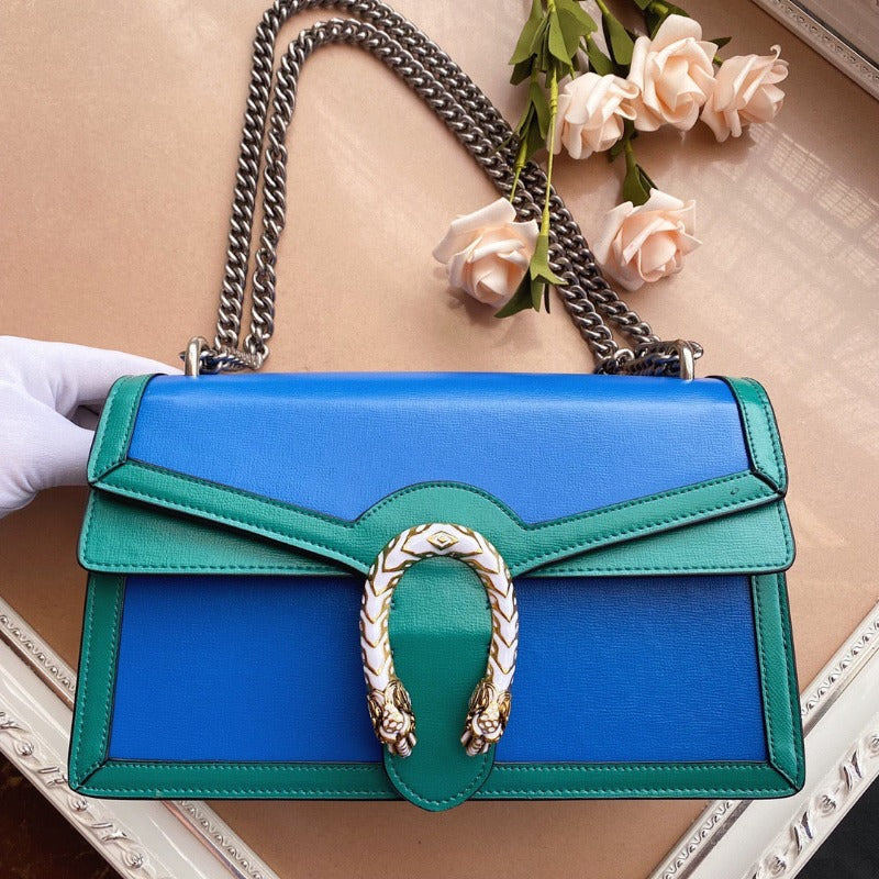 ESMEE - Dionysus Shoulder Bag Blue/Green