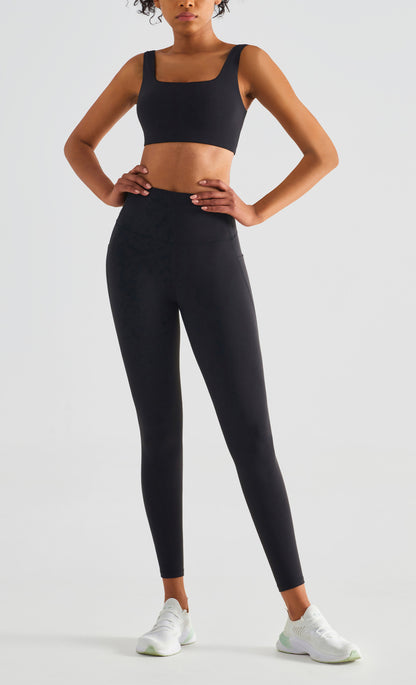 High-Waisted Yoga Pants with Butt-Lift Effect