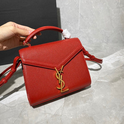 ESMEE - Cassandra Mini Top Handle Bag Red