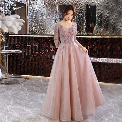 Banquet Temperament Elegant Evening Dress