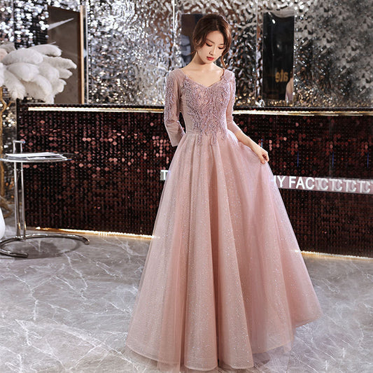 Banquet Temperament Elegant Evening Dress