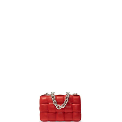 ESMEE - Cassette Shoulder Chain Bag Red