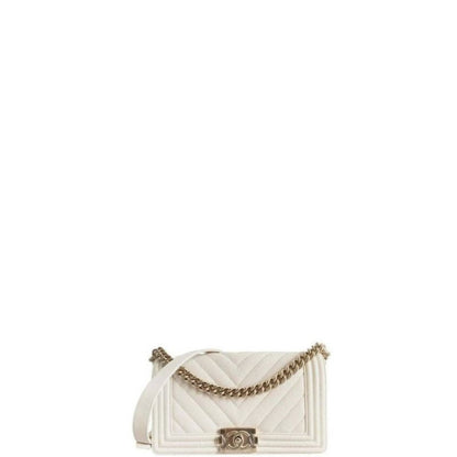 ESMEE - Boy Shoulder Bag White