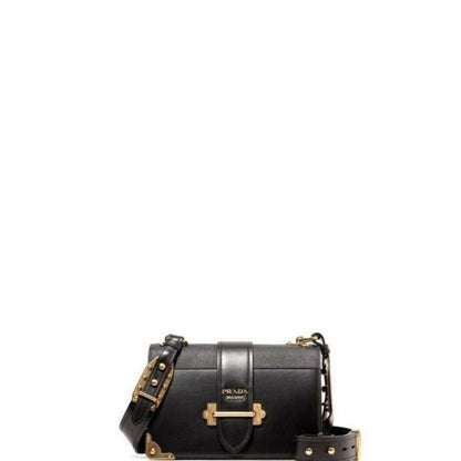 ESMEE - Cahier  Leather Bag  Black