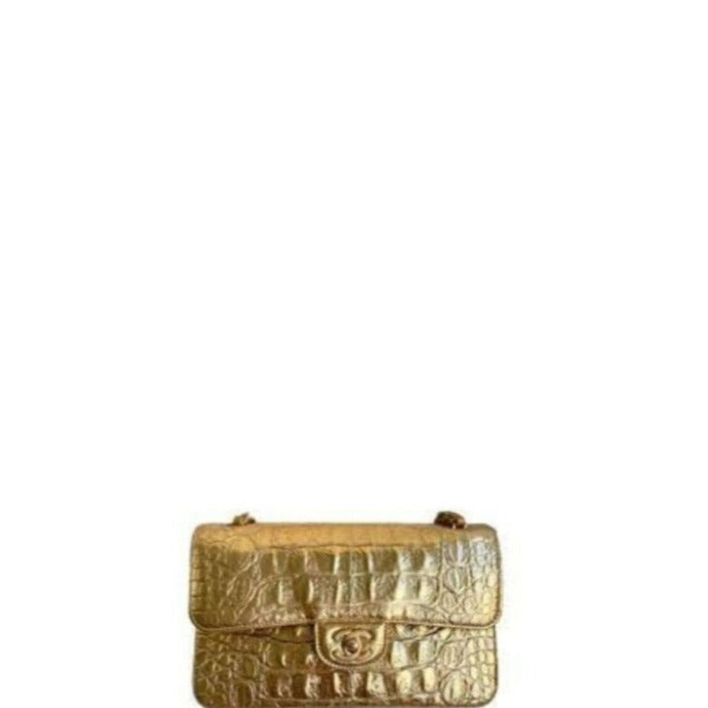 ESMEE - Classic Double Flap Bag Gold