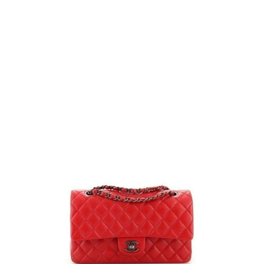 ESMEE - Caviar Jumbo Shoulder Bag Red