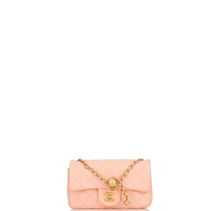 ESMEE - Classic Mini Flap Bag Peach