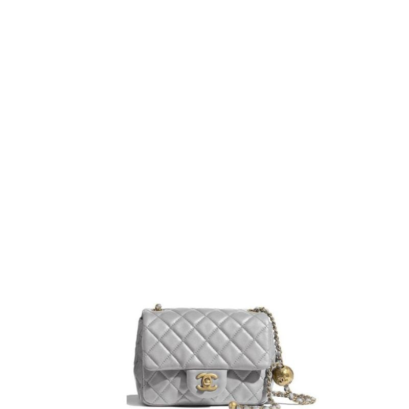 ESMEE - Classic Mini Flap Bag Grey