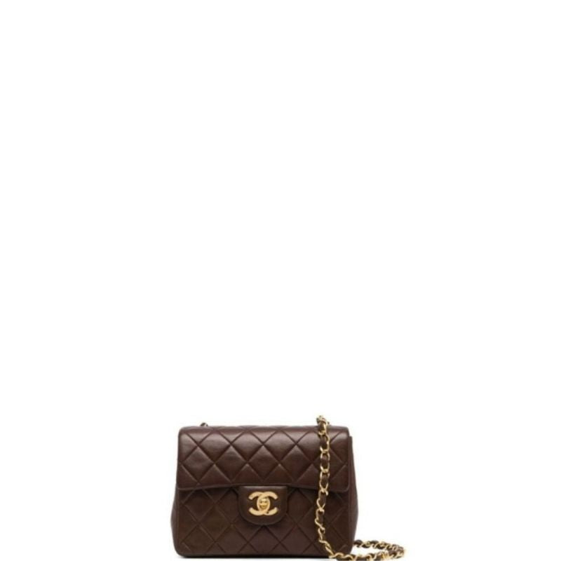 ESMEE - Classic Mini Flap Bag Brown