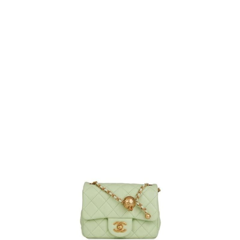 ESMEE - Classic Mini Flap Bag Light Green