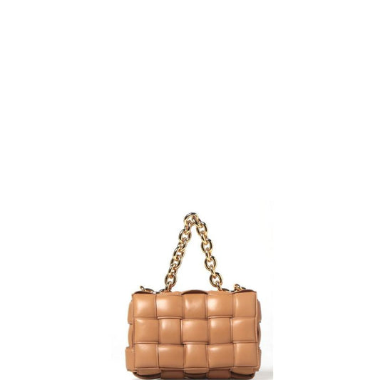 ESMEE - Cassette Shoulder Chain Bag Brown