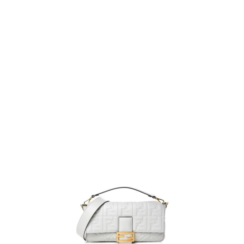 ESMEE - Baguette Nappa Shoulder Bag White