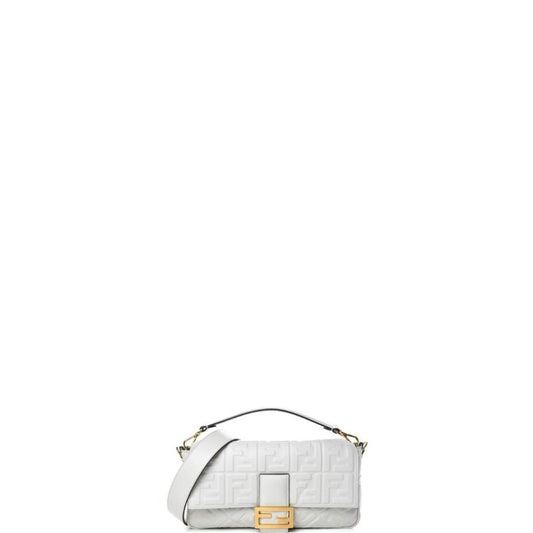 ESMEE - Baguette Nappa Shoulder Bag White